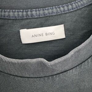 Anine Bing Charcoal T-shirt